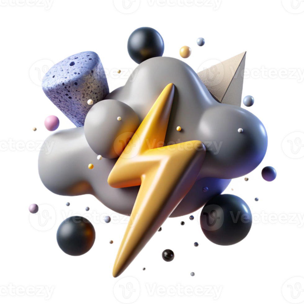 dramatic abstract Diagonal Lightning Bolt Cutout for Dynamic Graphics genuine png