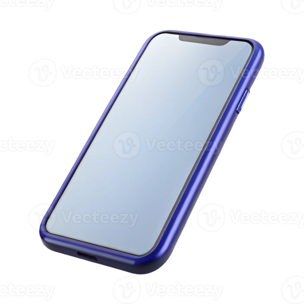 beautiful classic A sleek, modern smartphone with a blank screen genuine png