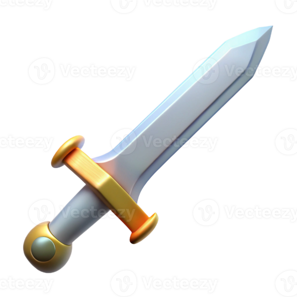 extraordinary rustic Excalibur, King Arthur's sword authentic png