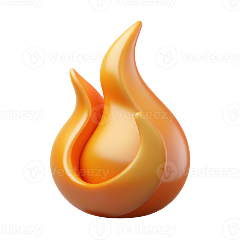 extraordinary vintage A flame, stylized, abstract fire premium png