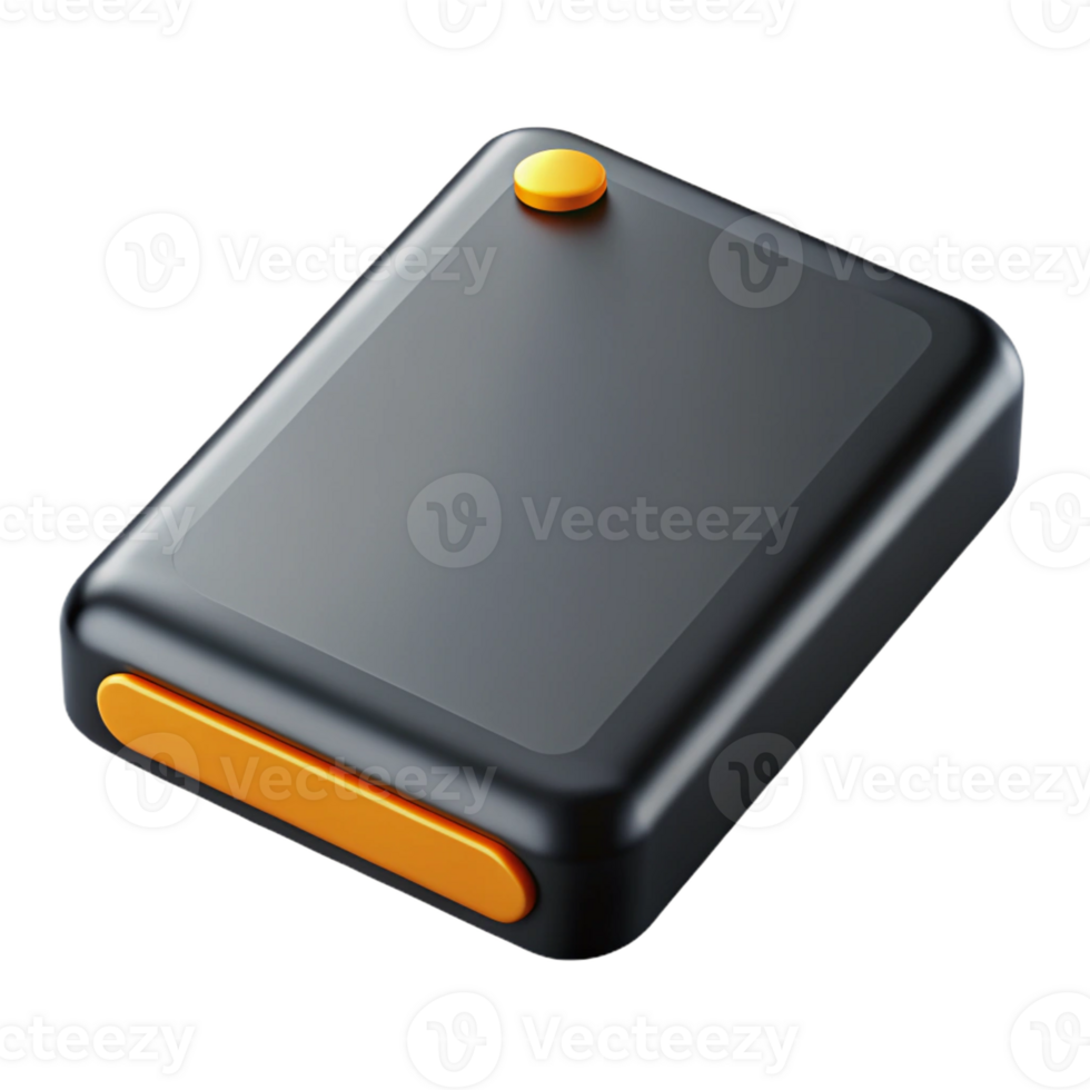 impressive contemporary External hard drive portable rugged black high quality png