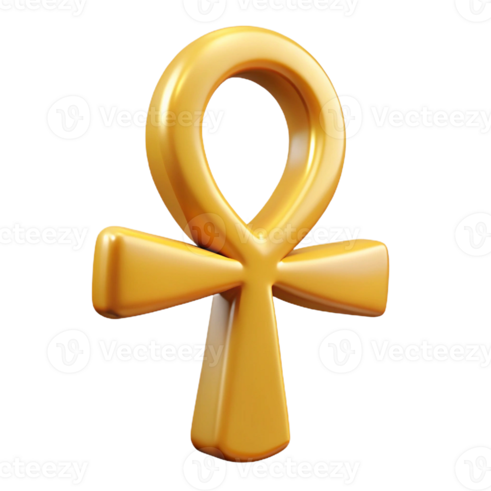wonderful rustic Ankh, Egyptian symbol of life original png