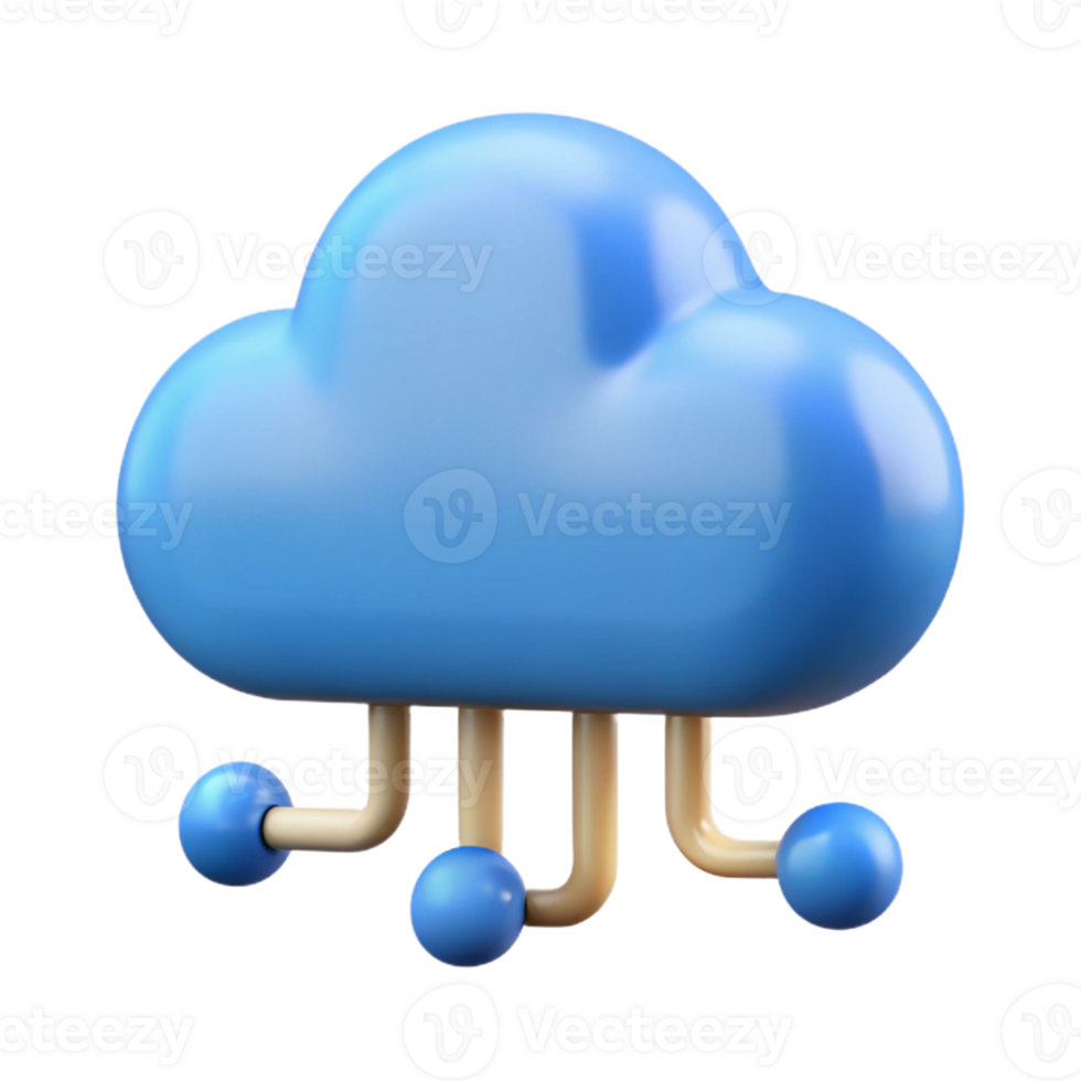 dramatic rustic Cloud computing icon high quality png