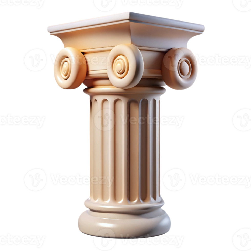 impressive modern Column capital, Corinthian order, professional png