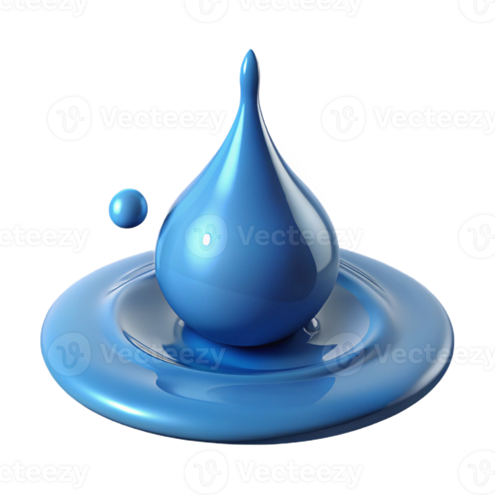 dramatic rustic A single drop of water splashing into a puddle, high-speed photography, dynamic and abstract original png