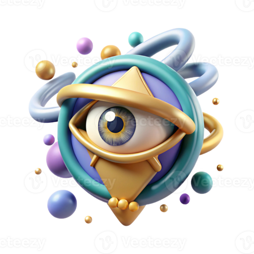 extraordinary minimalist Eye of Horus Protection Amulet Transparent for Spiritual Art premium png