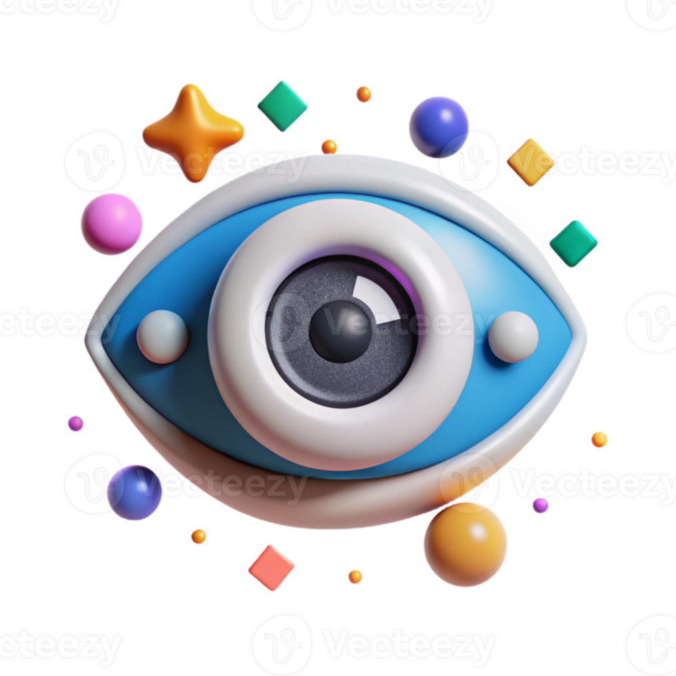 magnificent rustic Eye Ophthalmology Medical Icon Isolated for Vision Care high resolution png