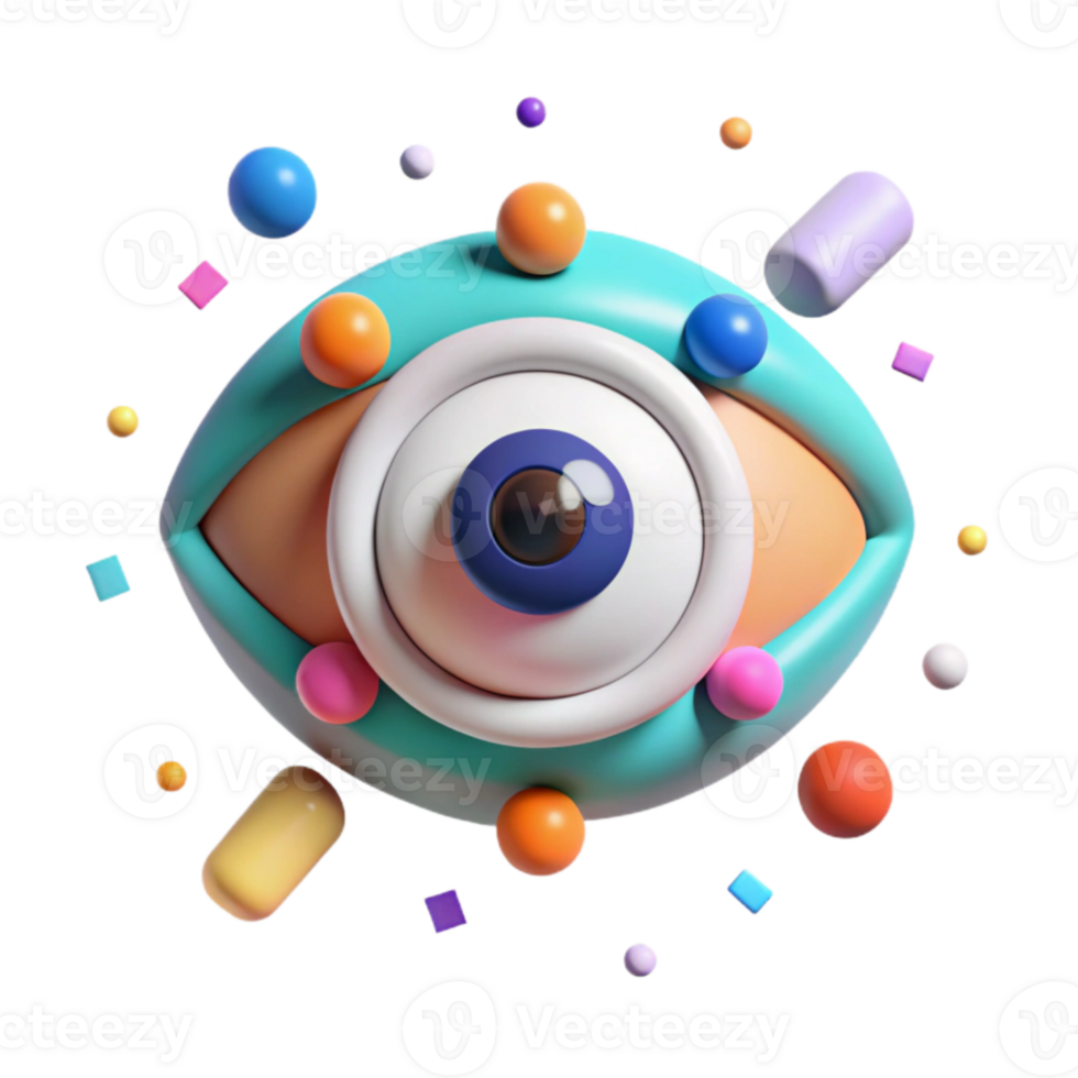 stunning vintage Eye Ophthalmology Medical Icon Isolated for Vision Care professional png