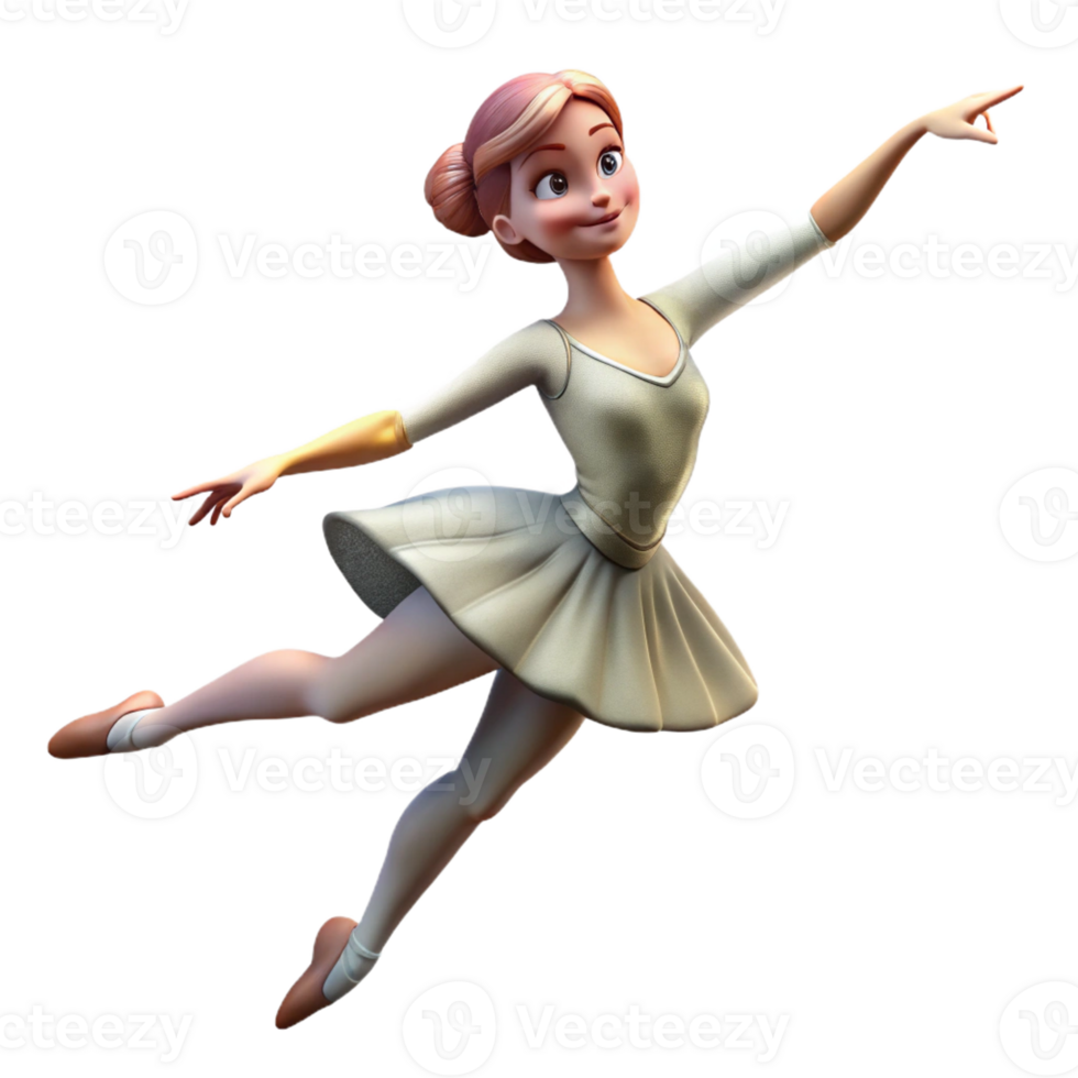 serene rustic Portrait of a ballerina mid-leap, dramatic chiaroscuro lighting, romantic ballet style 4K png