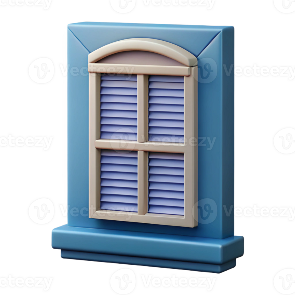 dramatic classic Colonial house window shutter high resolution png