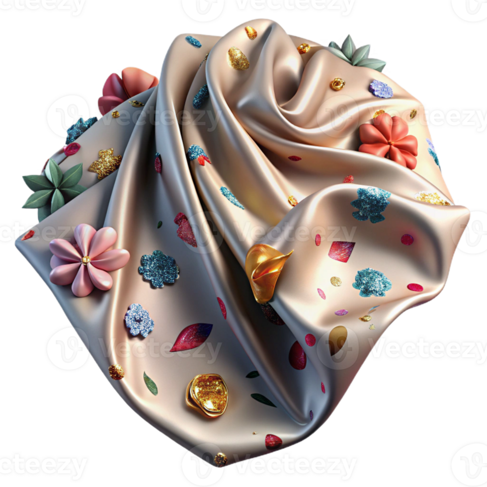 wonderful abstract Fabric Texture Floral Pattern Background Transparent png