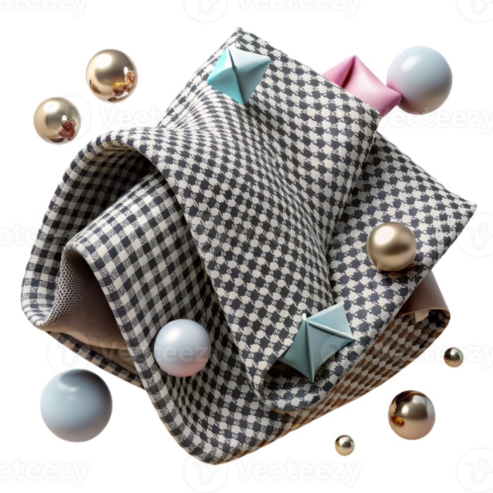 magnificent creative Fabric Texture Houndstooth Pattern Design Transparent high quality png