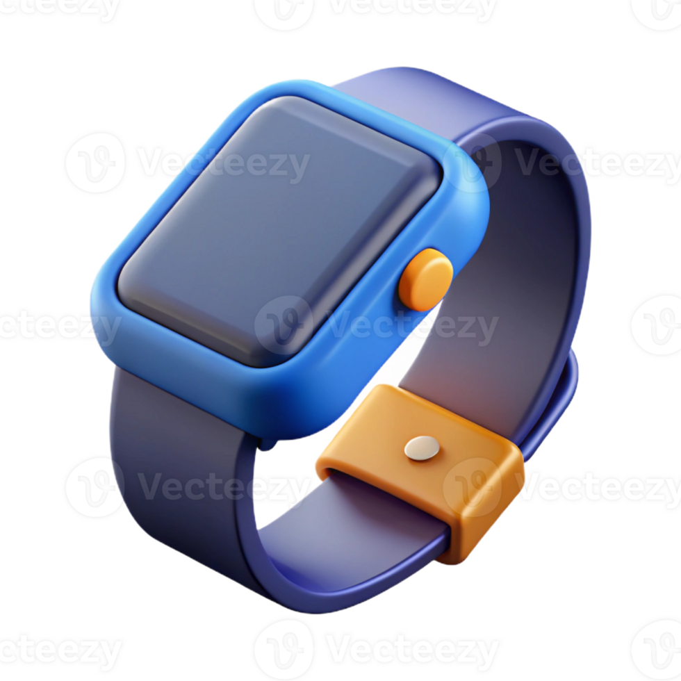 elegant contemporary Smartwatch with fitness tracker display detailed png