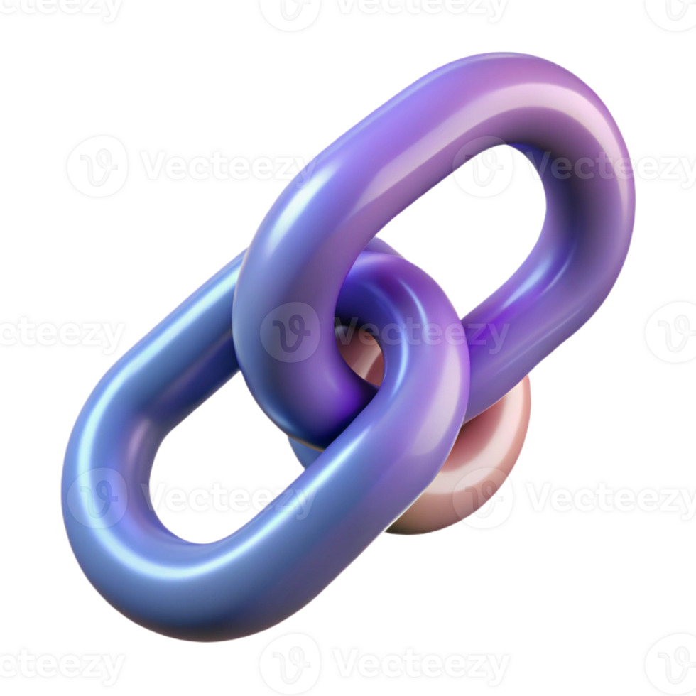 wonderful creative A chain, linked, abstract connection original png