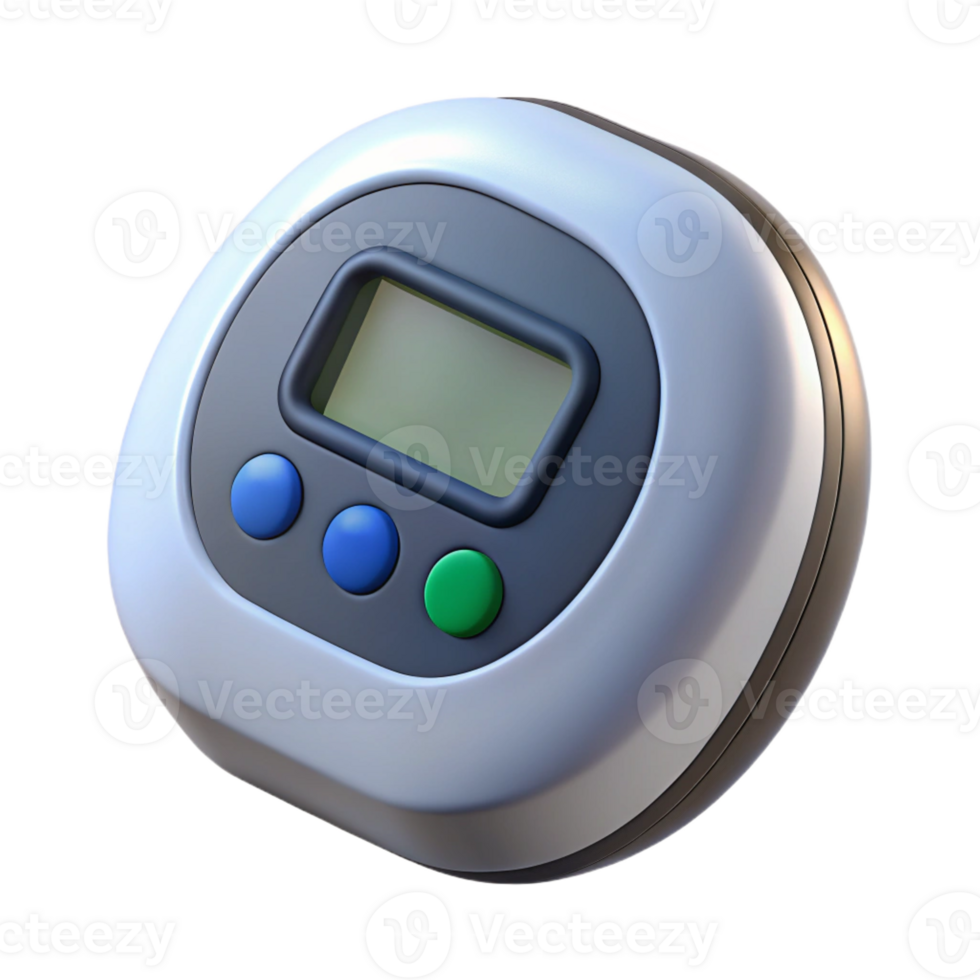 elegant rustic Carbon monoxide detector digital display professional png