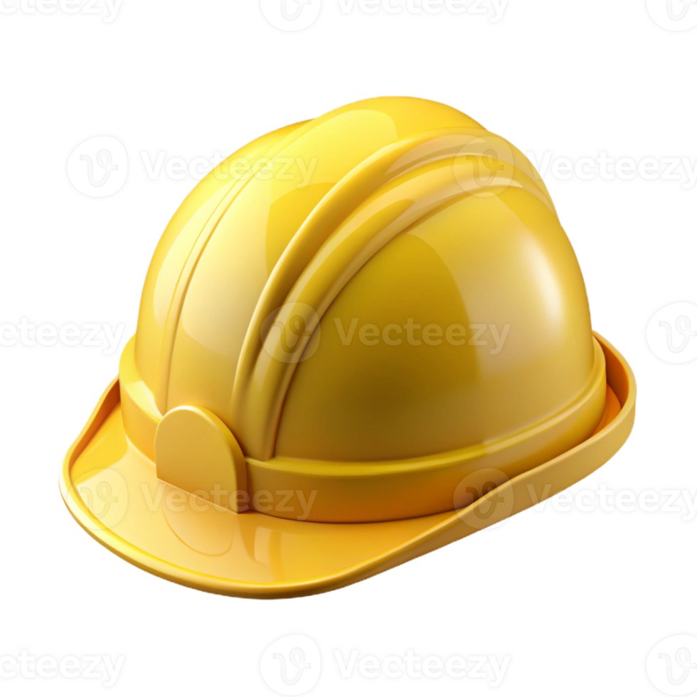 beautiful contemporary Construction helmet, yellow, hard hat authentic png