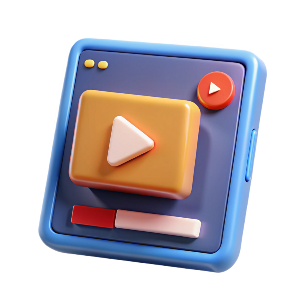 serene rustic Tablet computer showing streaming platform original png