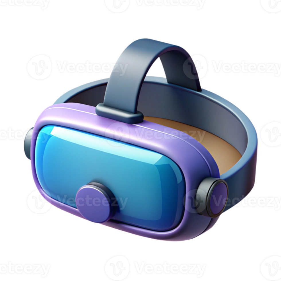 elegant vintage Virtual reality headset modern design premium png