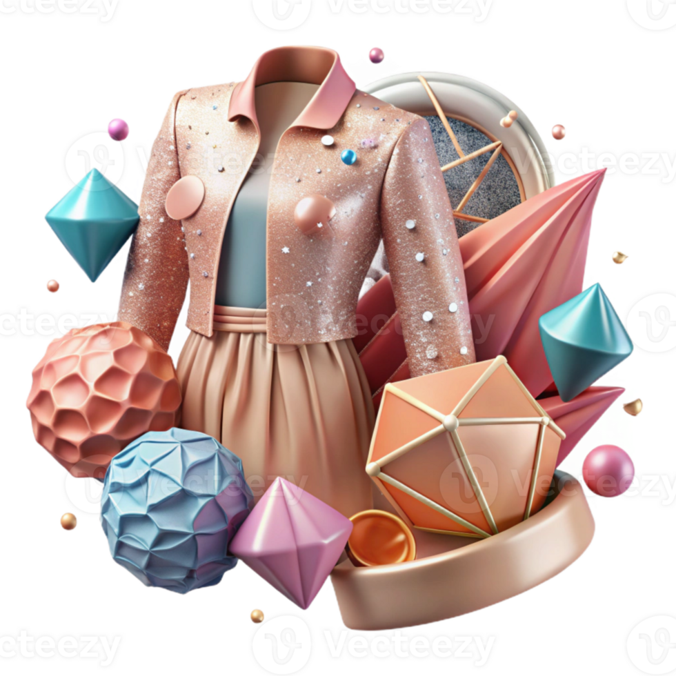 serene vintage Fashion Illustration Graphics Cutout for Design Resources png
