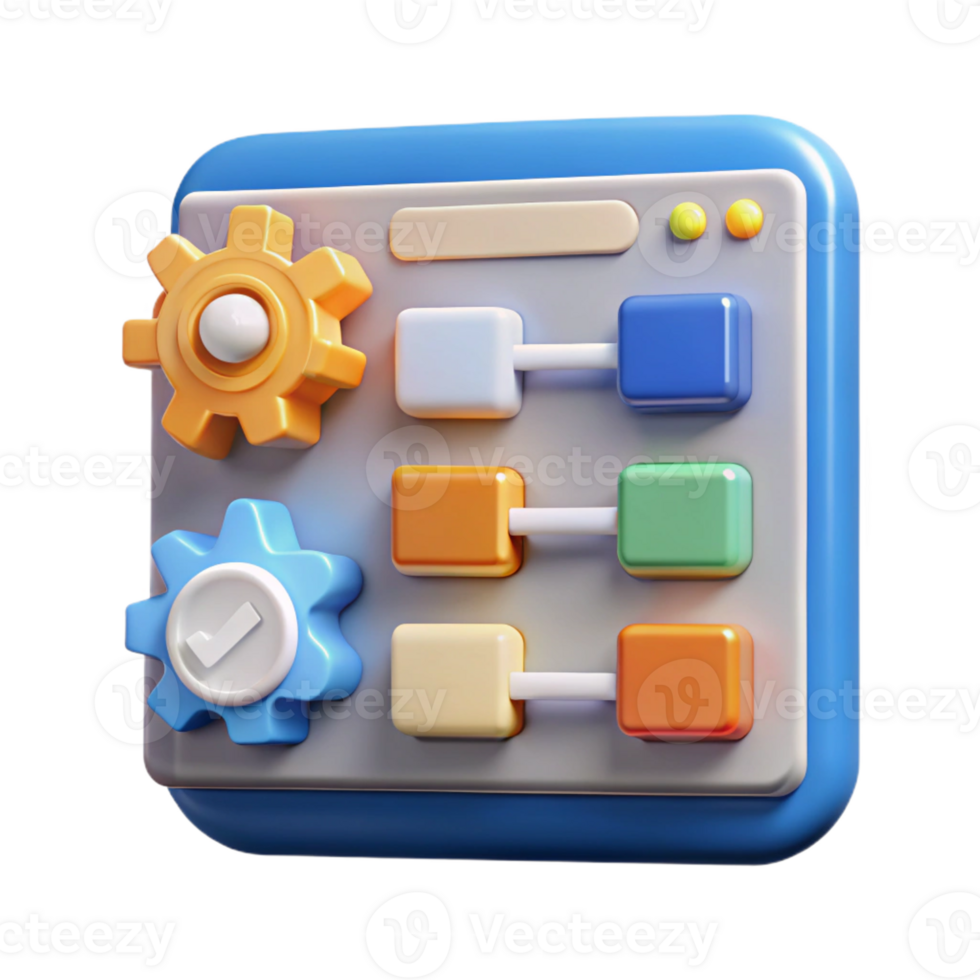 serene creative Project management software interface 4K png