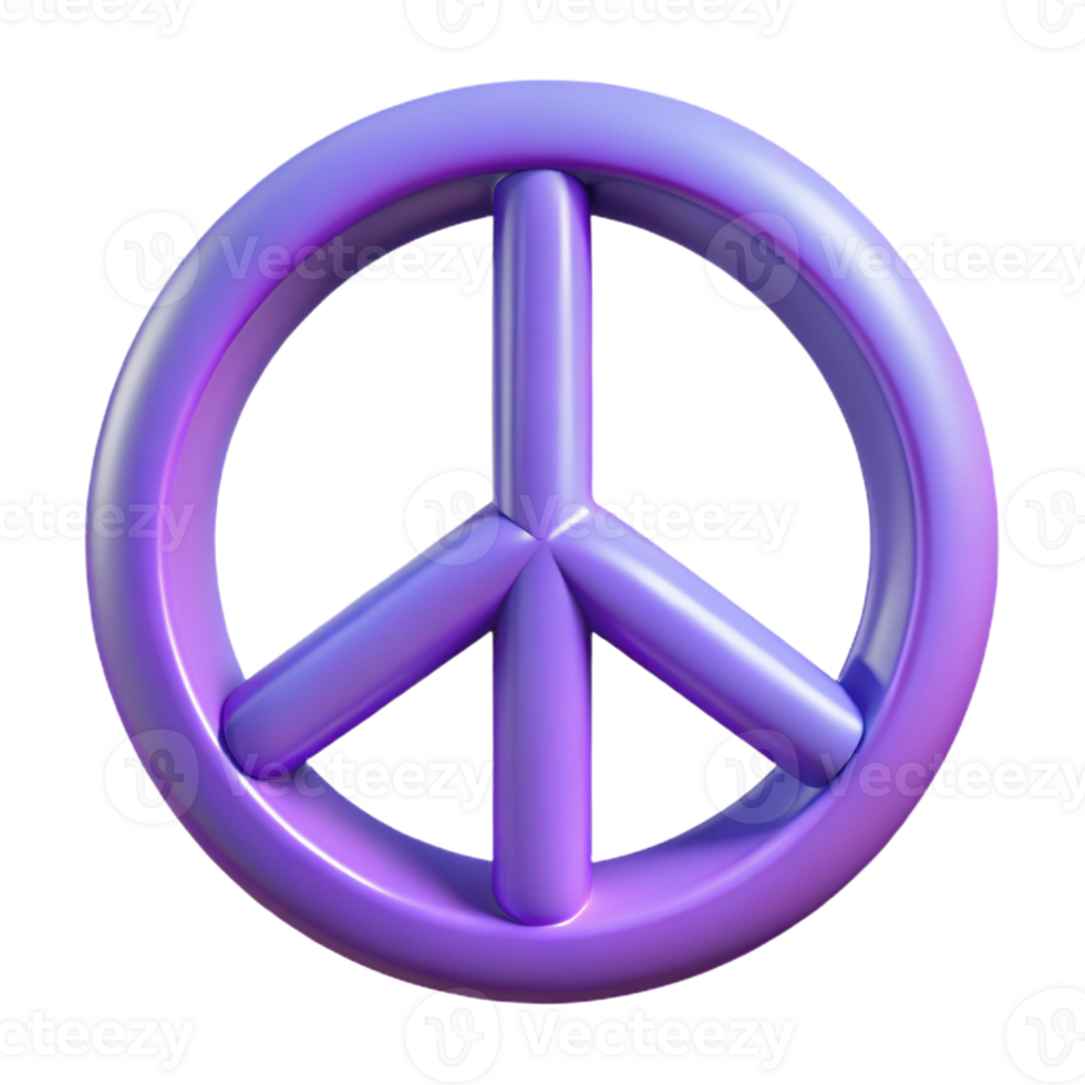 beautiful vintage A peace symbol, stylized, abstract peace high resolution png
