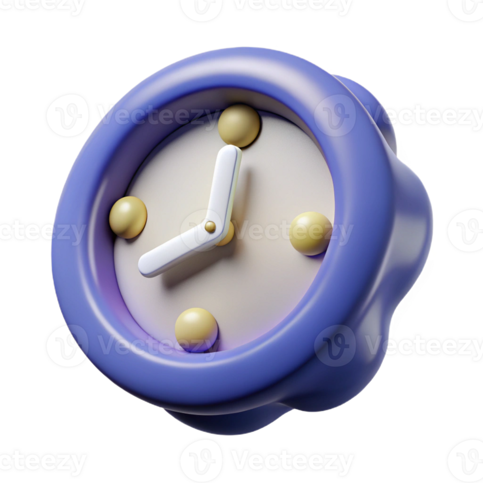 stunning contemporary A clock, distorted time, abstract concept authentic png