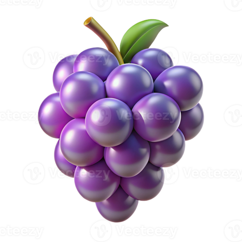 impressive rustic A single grape, glistening with moisture, detailed png