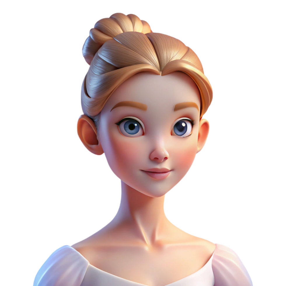 beautiful minimalist Portrait of a graceful ballerina with delicate features and flowing tulle, lit by a soft spotlight, in an Impressionistic style genuine png