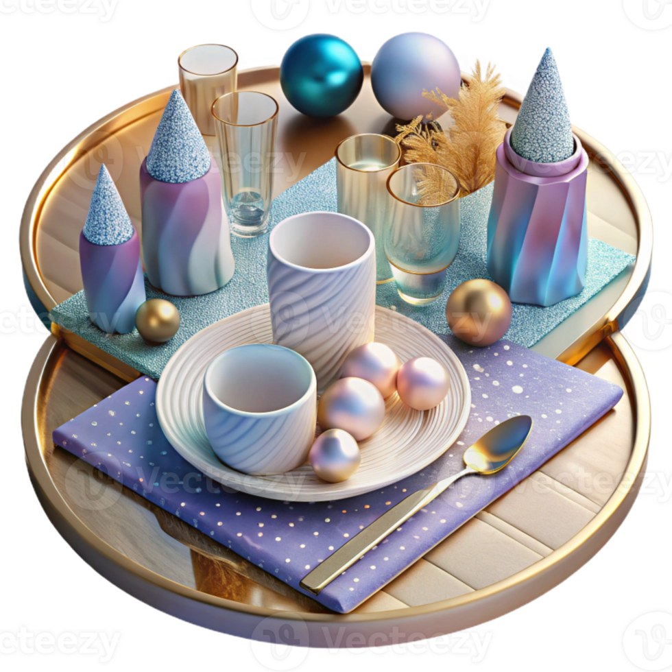 beautiful rustic Festive Placemats Transparent Patterned for Holiday Table genuine png
