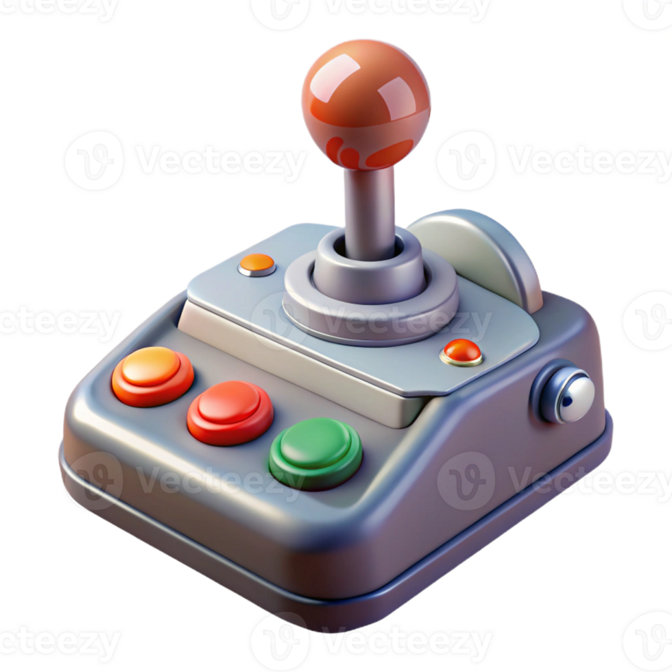 elegant traditional Spaceship control lever, buttons and dials detailed png