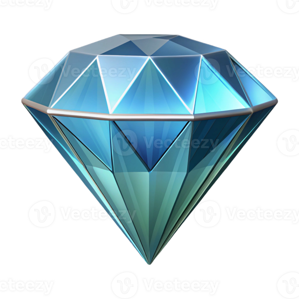 beautiful artistic A single diamond, brilliantly cut, high quality png