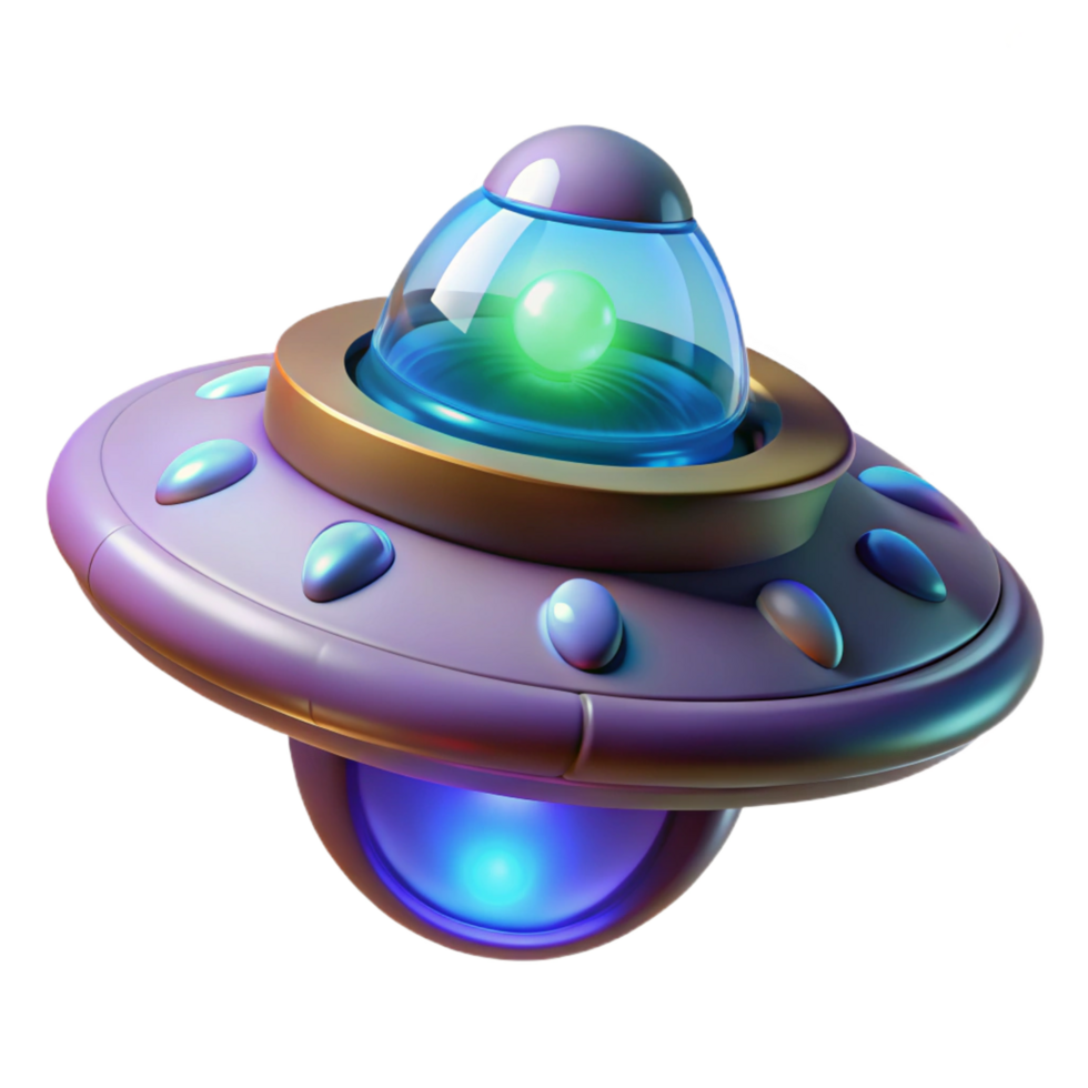 stunning contemporary Alien device emitting a strange energy field original png