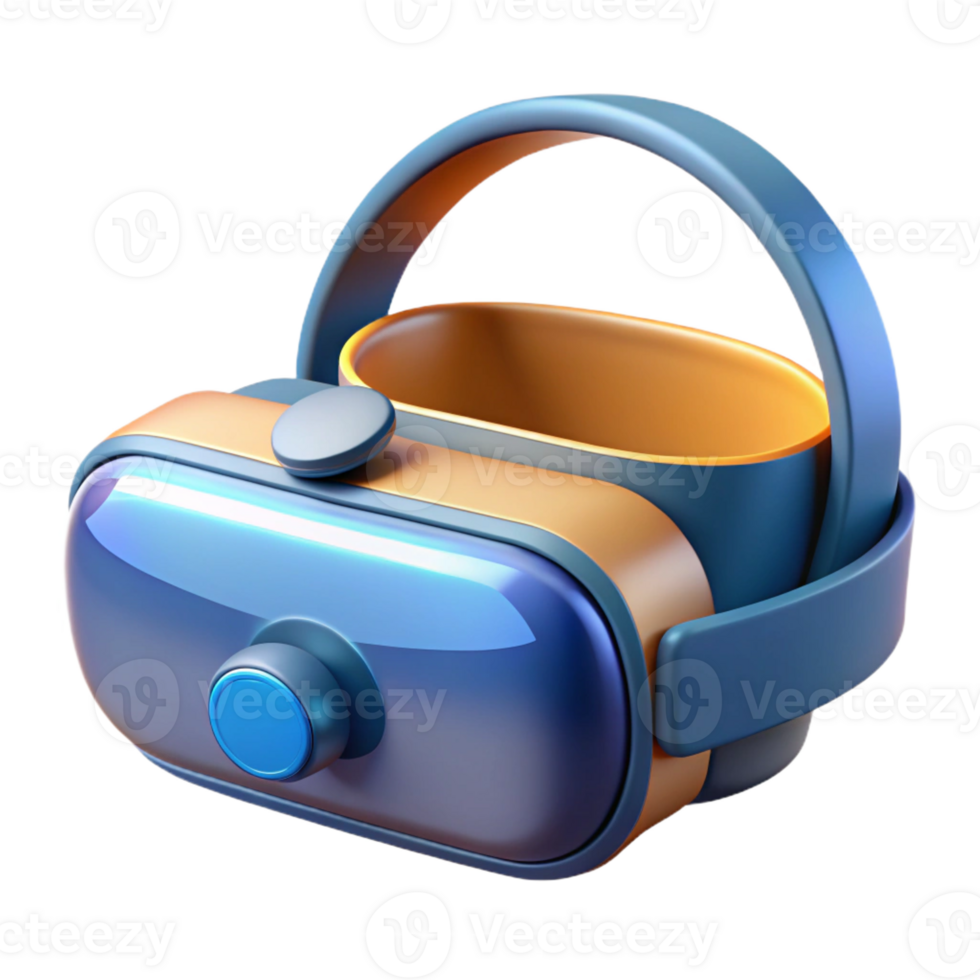 wonderful rustic Virtual reality headset modern design detailed png