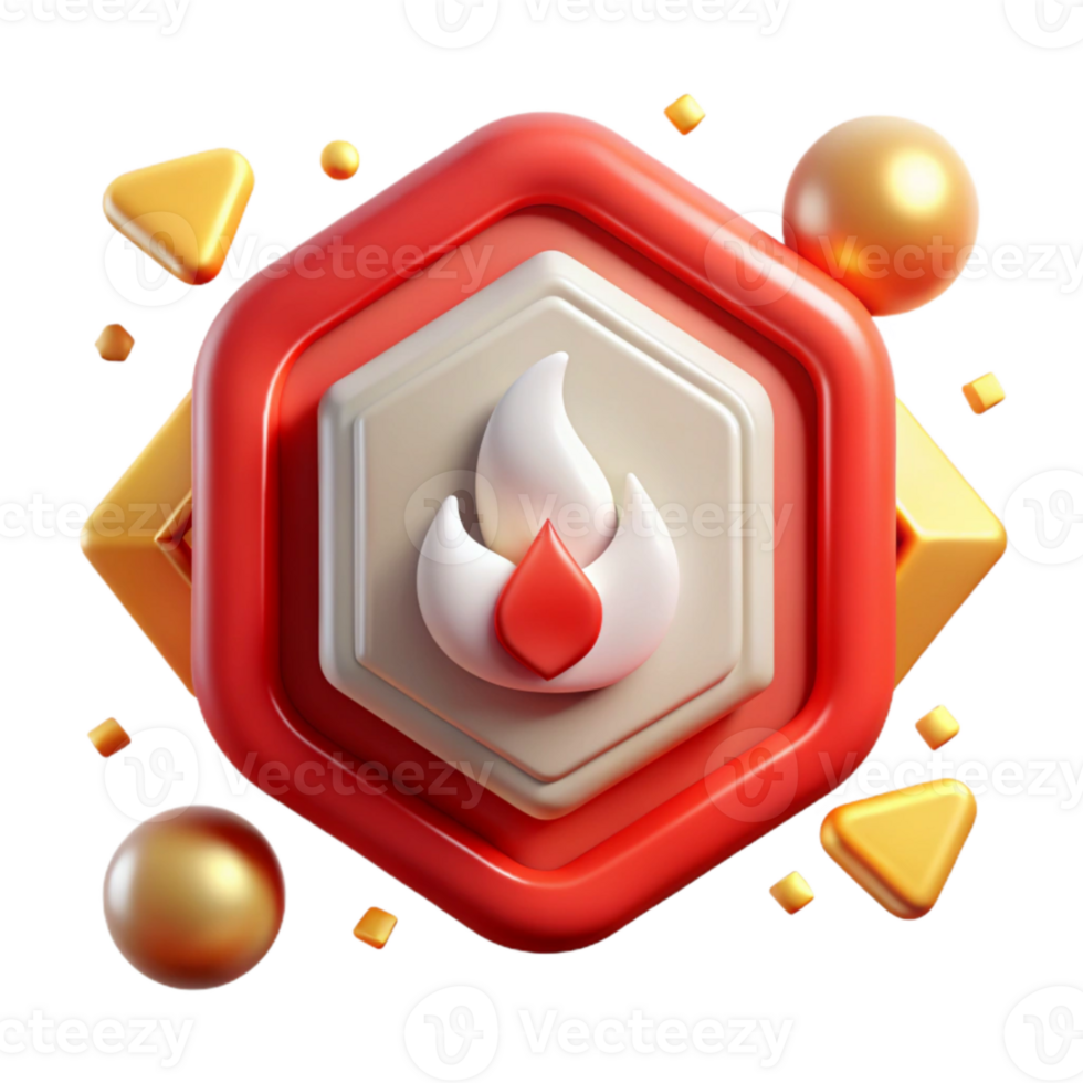 wonderful contemporary Fire Station Sign Red White Fire Icon Isolated for Emergency professional png