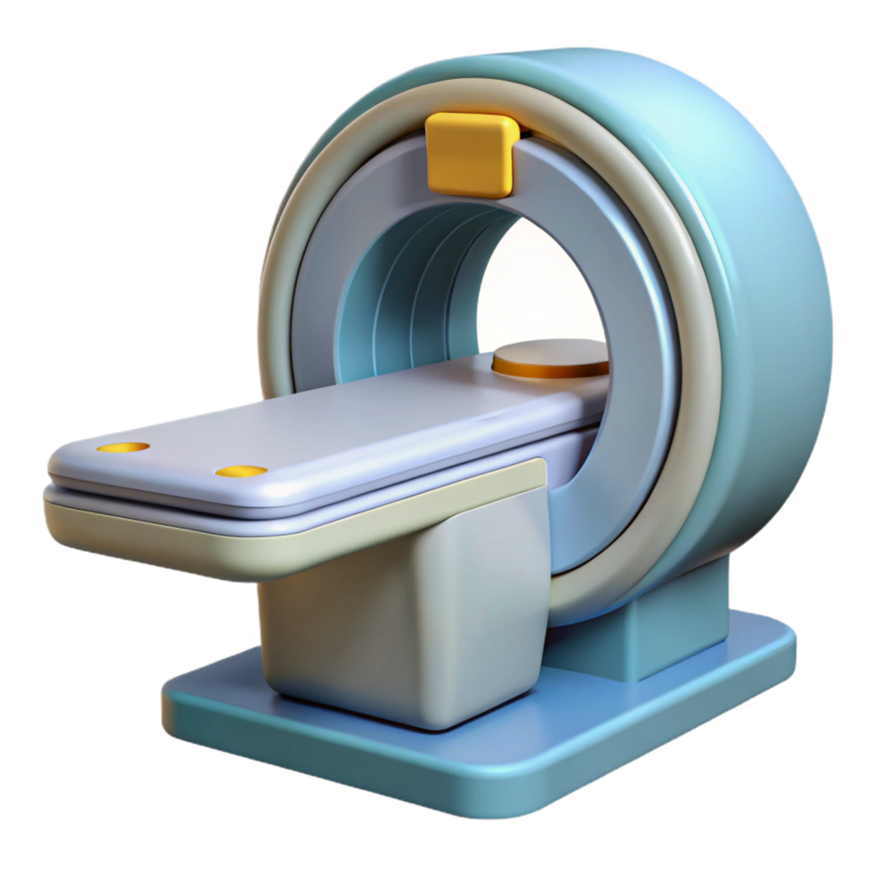 stunning classic Advanced medical scanner with rotating internal components exclusive png