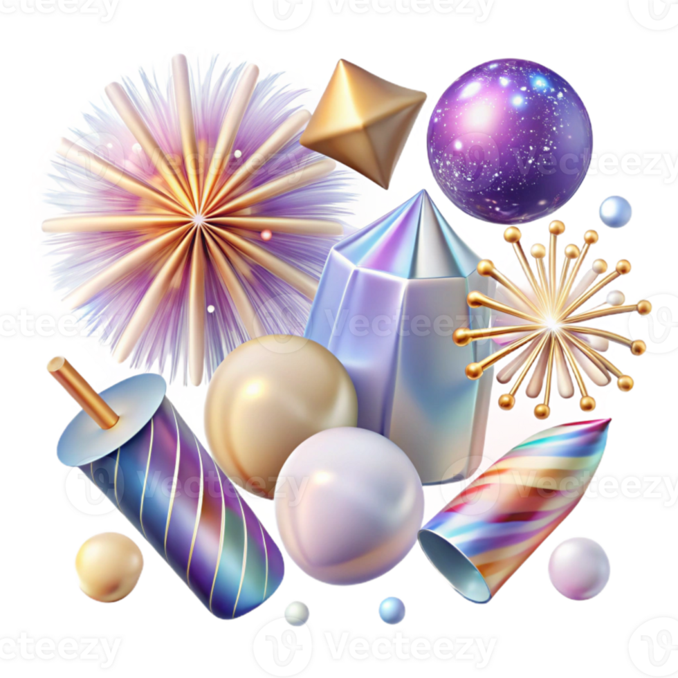 impressive rustic Fireworks Collection Transparent Background Set exclusive png