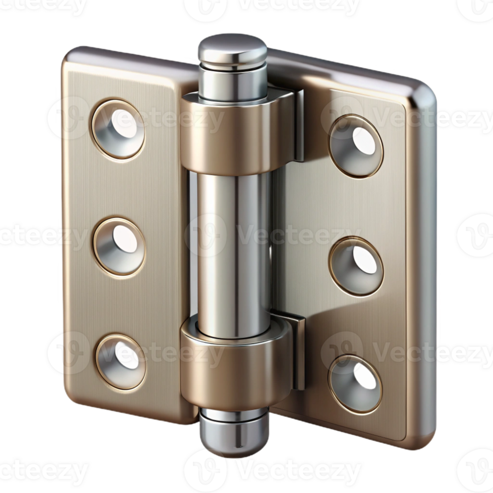 serene modern Modern door hinge, brushed nickel, exclusive png