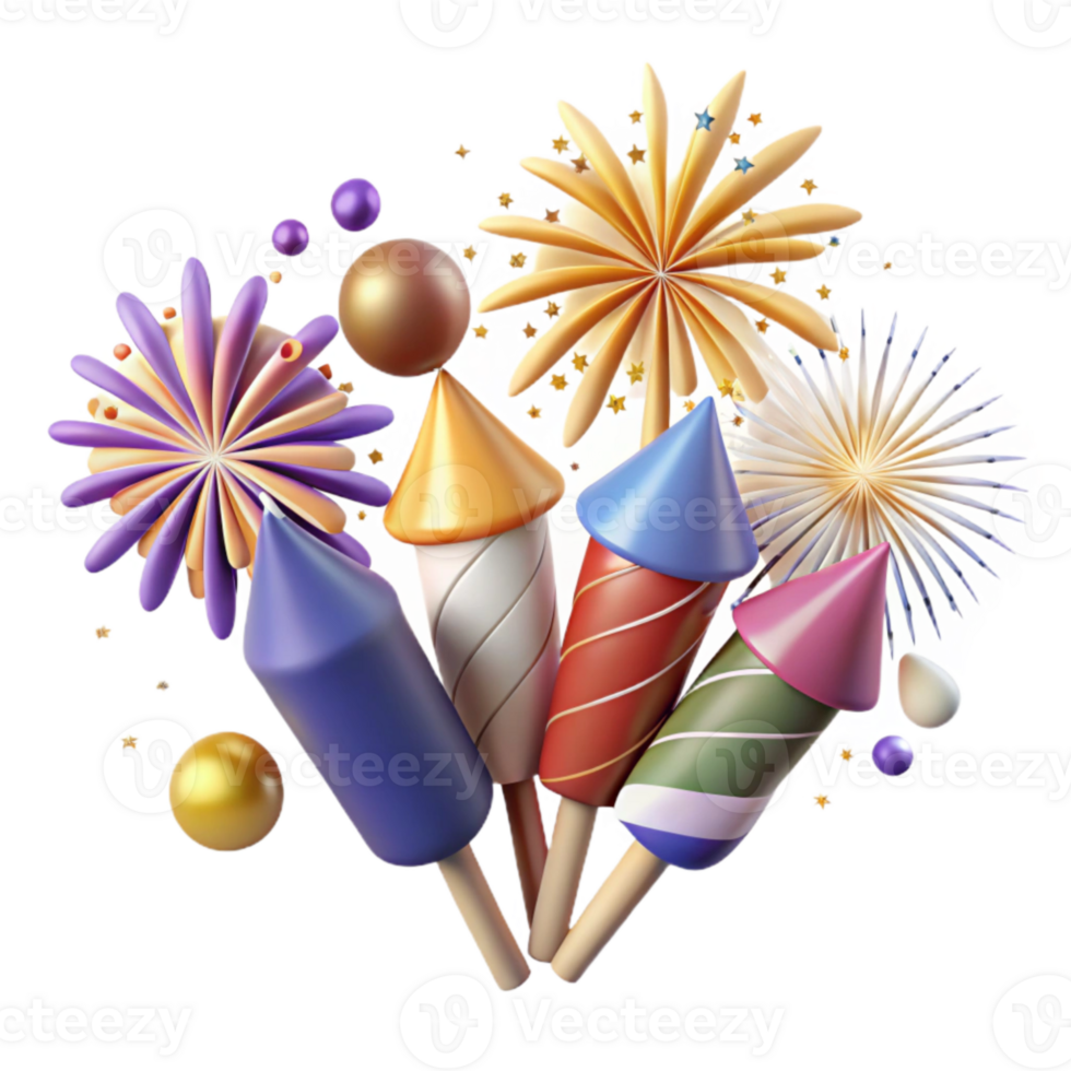 impressive rustic Fireworks Isolated for Digital Scrapbooking high resolution png