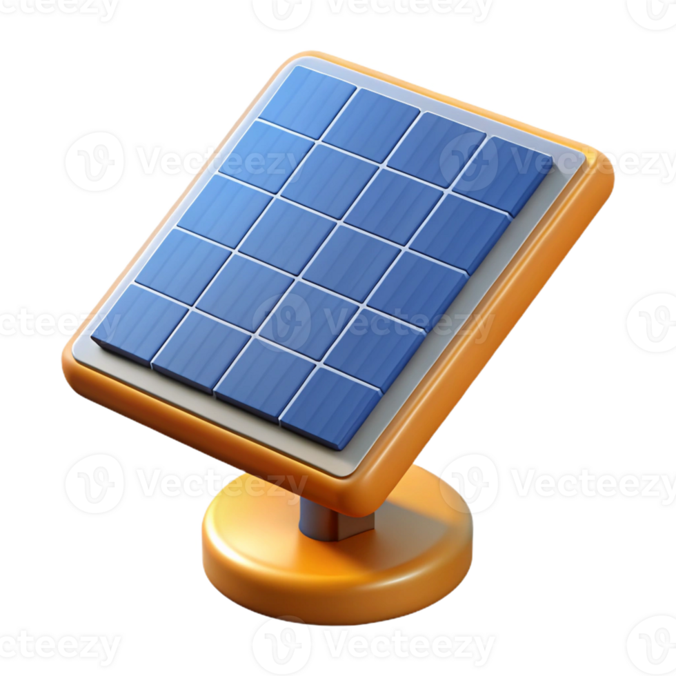 magnificent vintage Solar panel absorbing sunlight detailed png