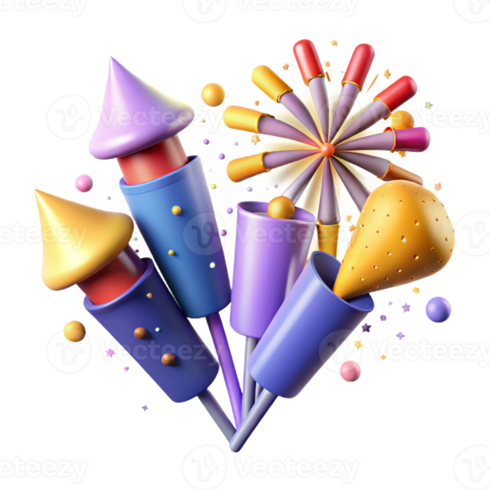magnificent artistic Fireworks Isolated for Digital Scrapbooking high resolution png