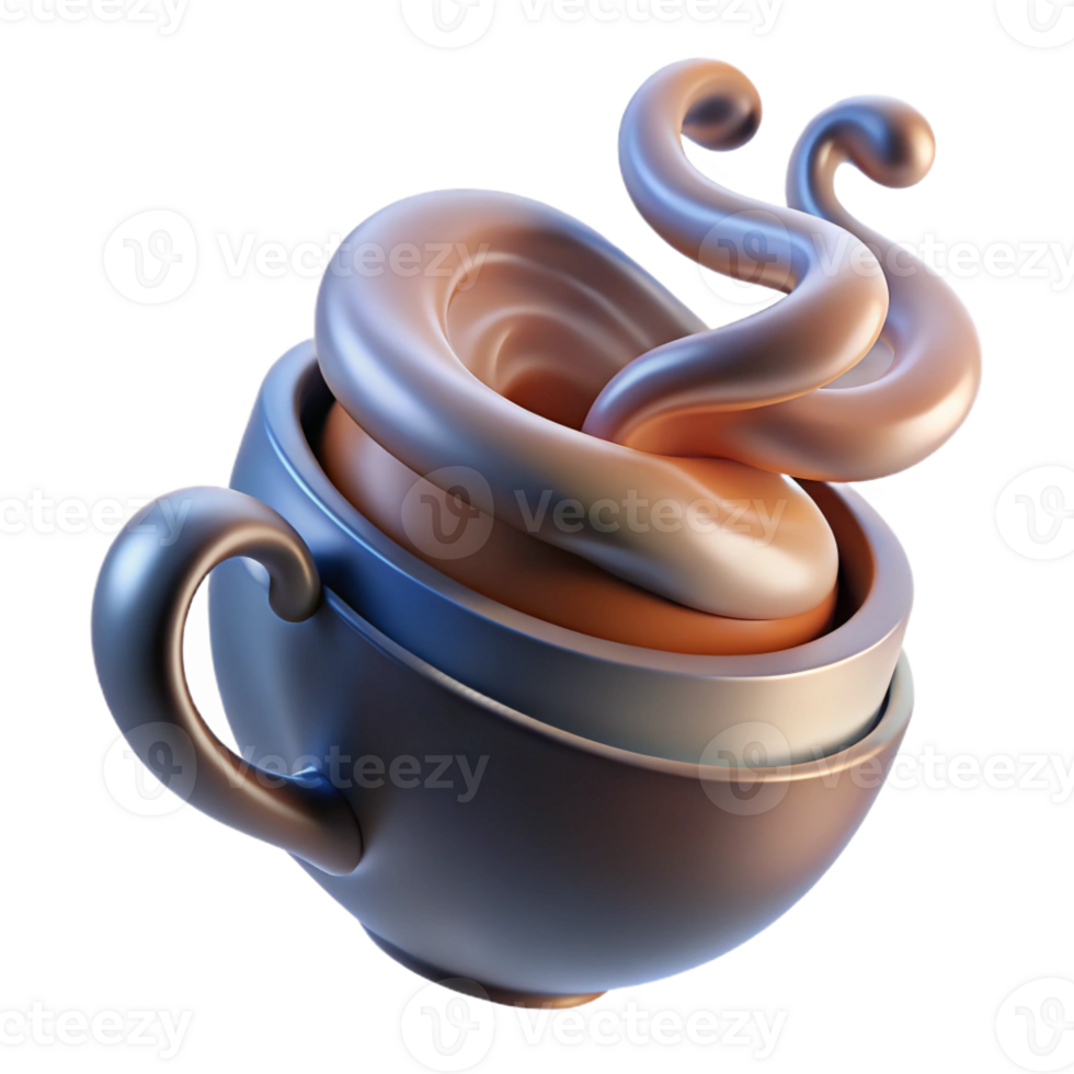magnificent minimalist A swirling vortex of liquid silver, reflecting a cool, silver light, in a futuristic, abstract style original png