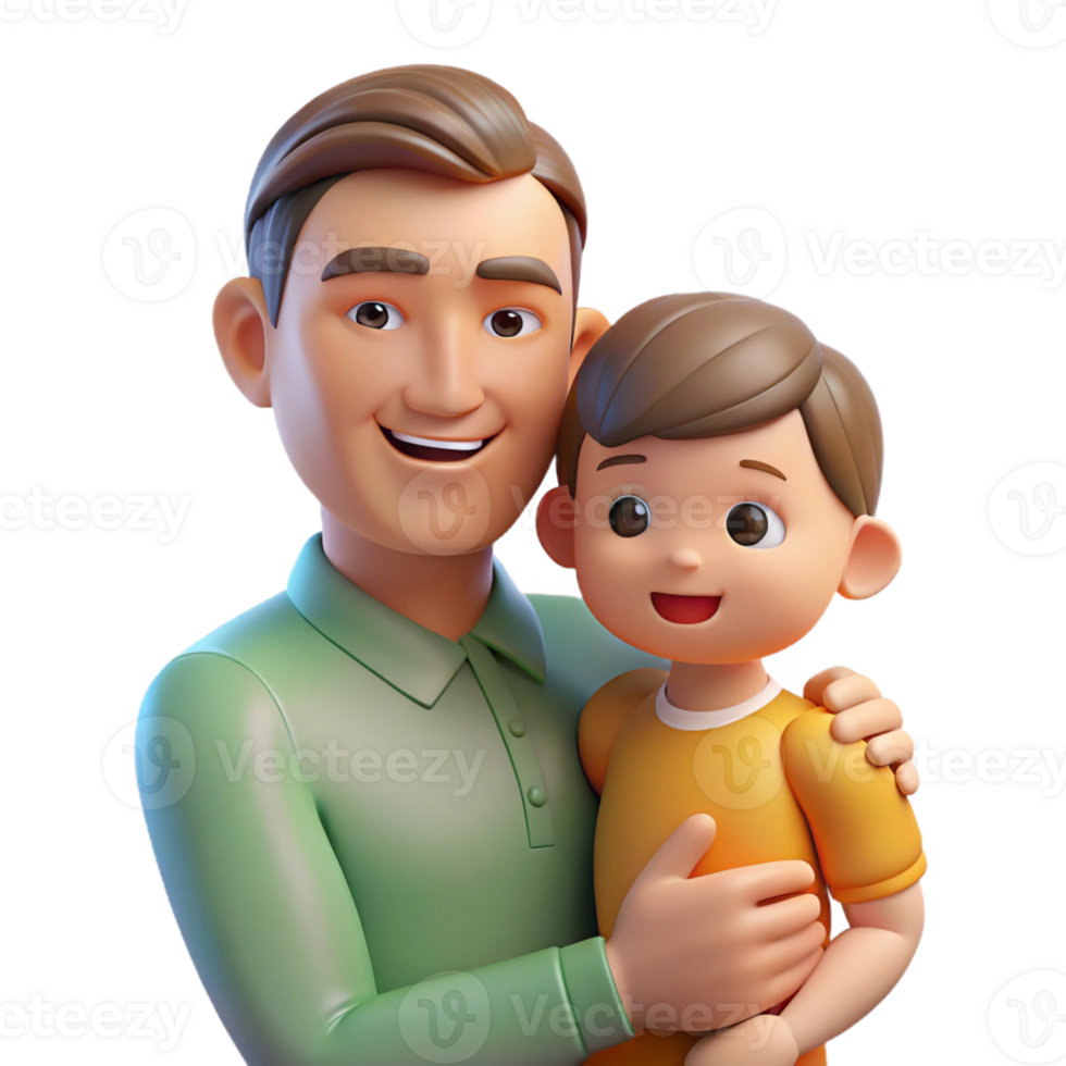 wonderful rustic Portrait of a loving parent with a child in their arms, illuminated by soft, natural light, in a heartwarming, family-themed style original png