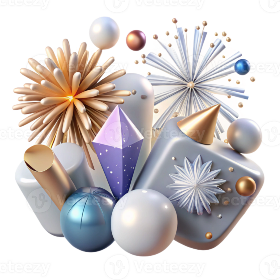 elegant creative Fireworks Transparent for Website Banners professional png
