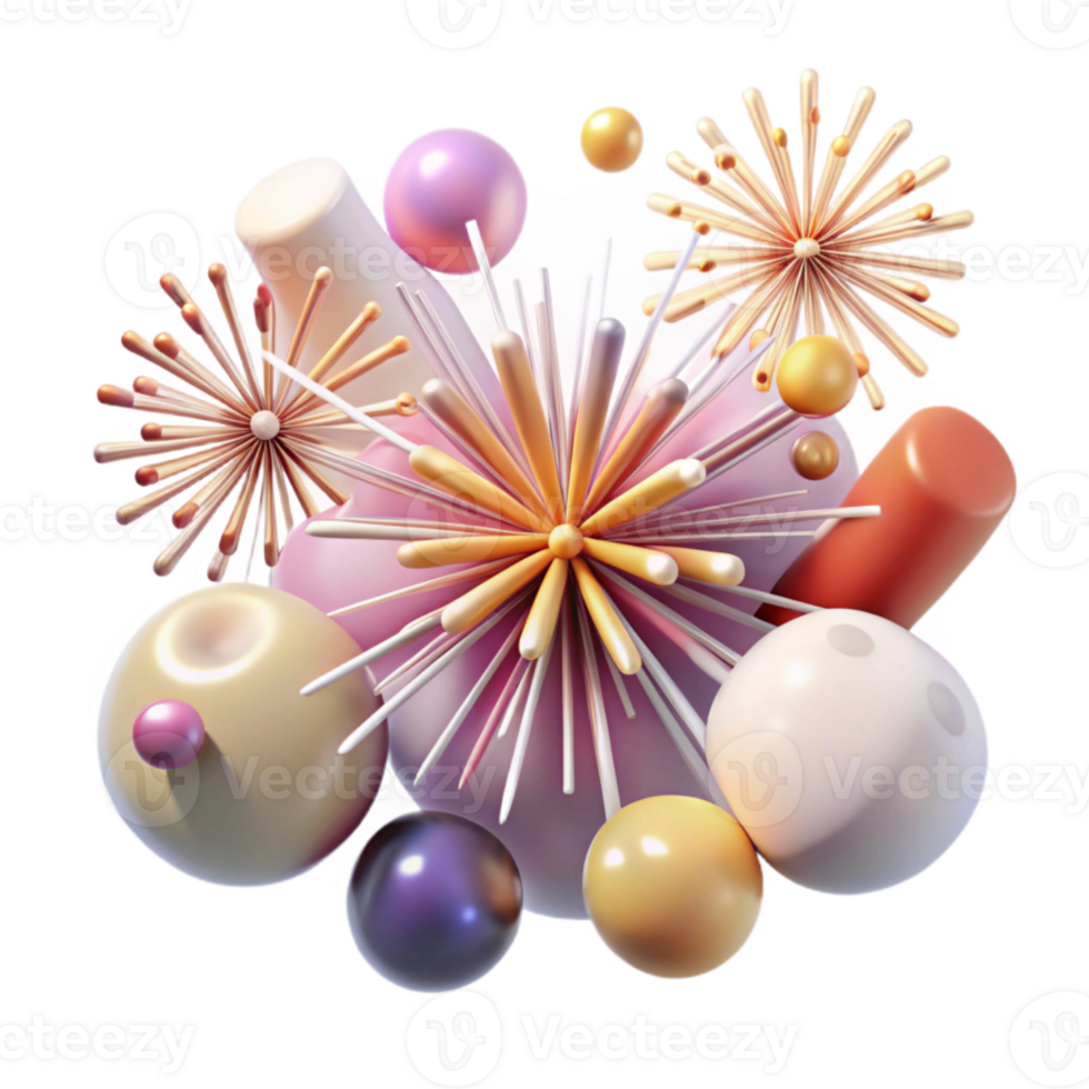 vibrant vintage Fireworks Transparent for Website Banners high quality png