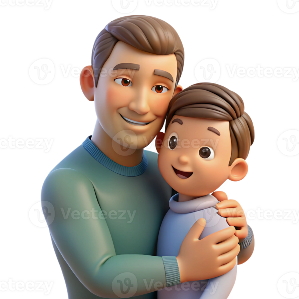 serene traditional Portrait of a loving parent with a child in their arms, illuminated by soft, natural light, in a heartwarming, family-themed style authentic png