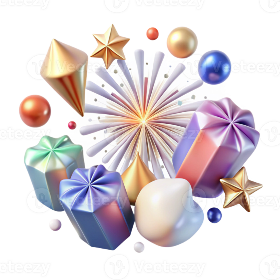 wonderful minimalist Fireworks Transparent for Website Banners premium png