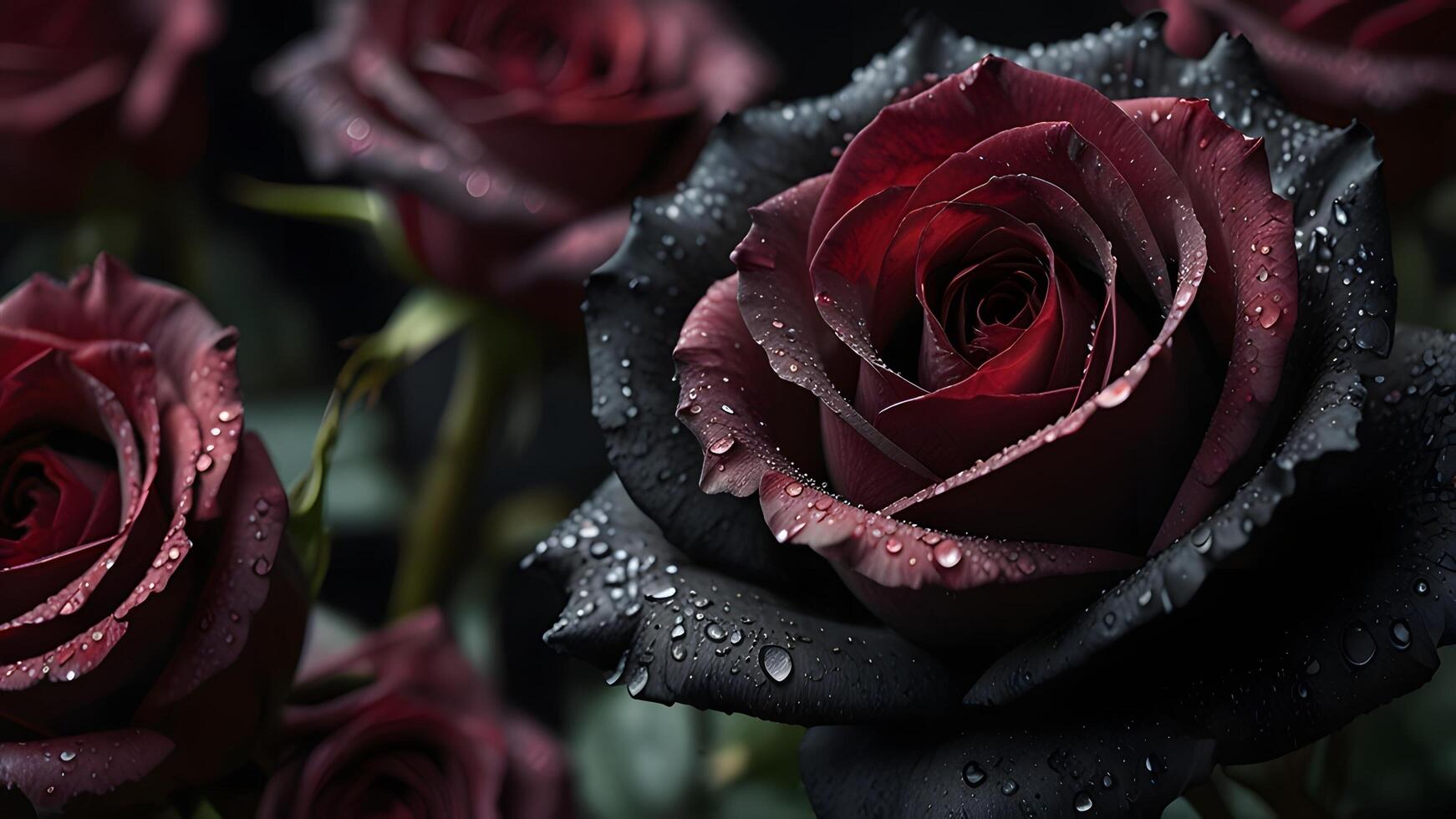 Dark rose wallpaper hd. photo