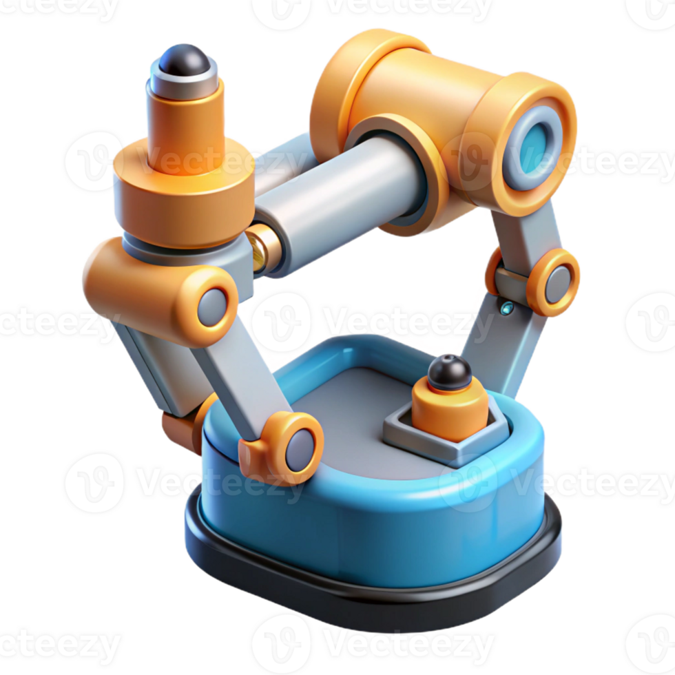 vibrant modern Robotic probe with extendable sensor arms high quality png