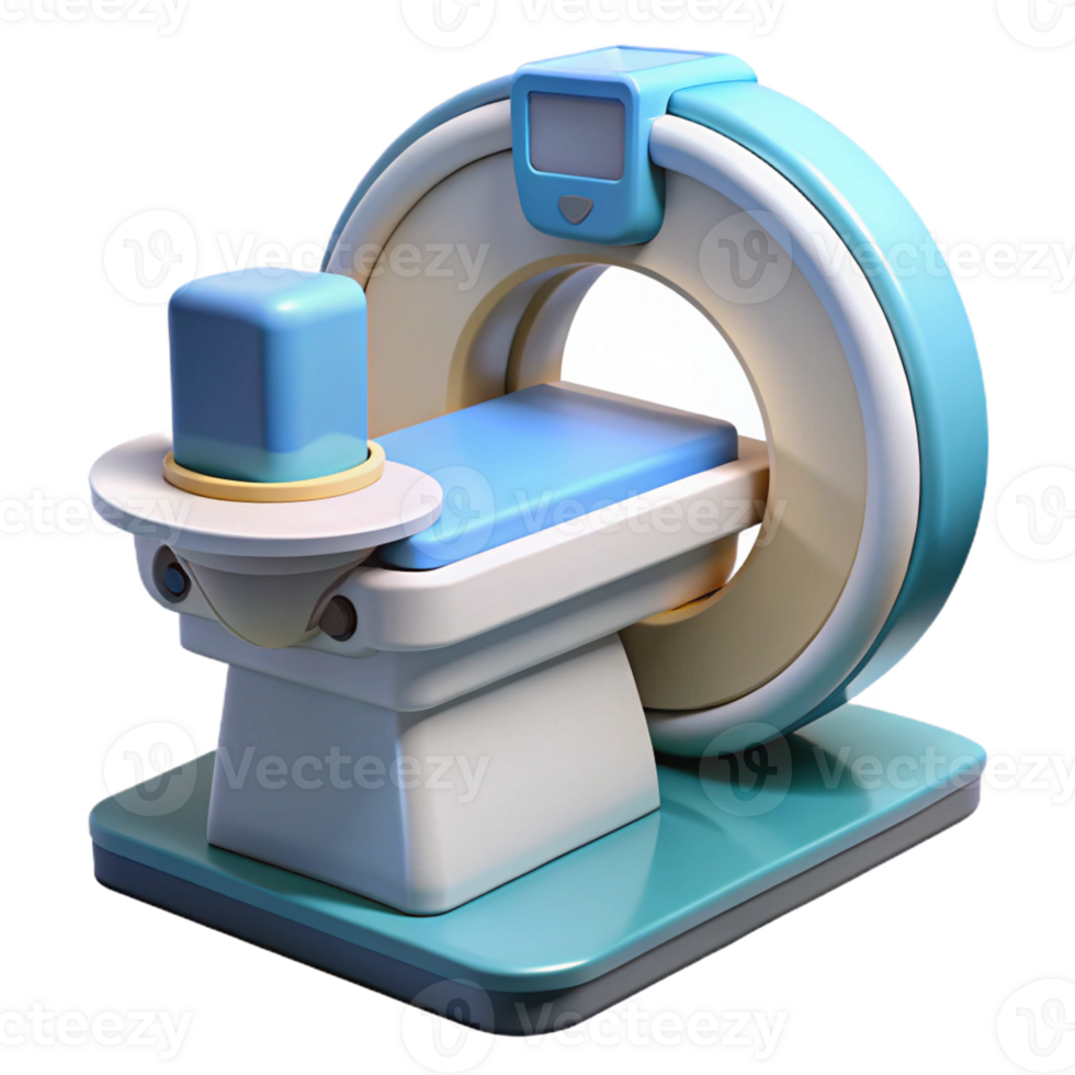 extraordinary vintage Advanced medical scanner with diagnostic display premium png