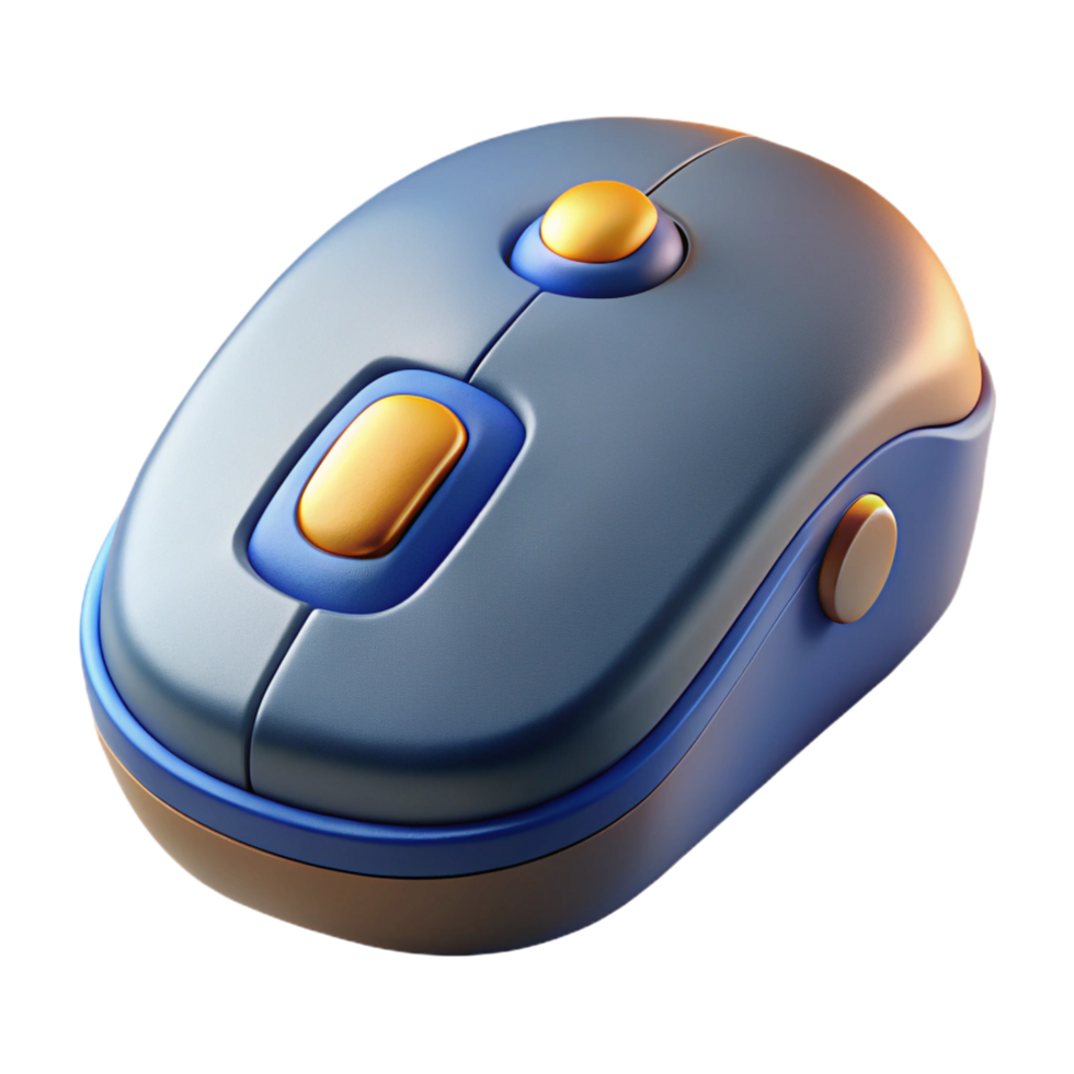 impressive creative Gaming mouse with customizable buttons 4K png